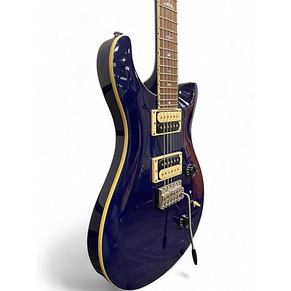 Used PRS SE Standard 24 Trans Blue Solid Body Electric Guitar