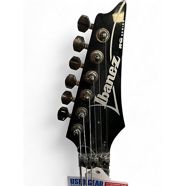Used Ibanez RG350DX RG Series Black Solid Body Electric Guitar