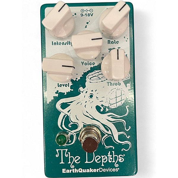 Used EarthQuaker Devices The Depths Optical Vibe Machine Effect Pedal