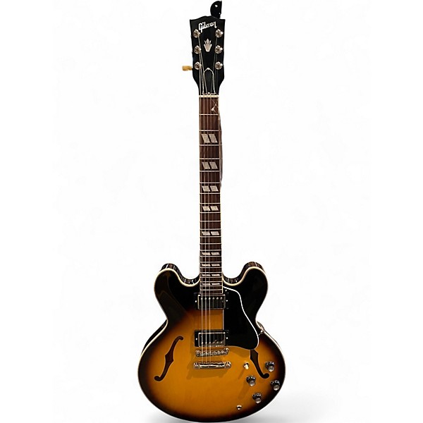 Used Gibson ES345 2 Color Sunburst Hollow Body Electric Guitar