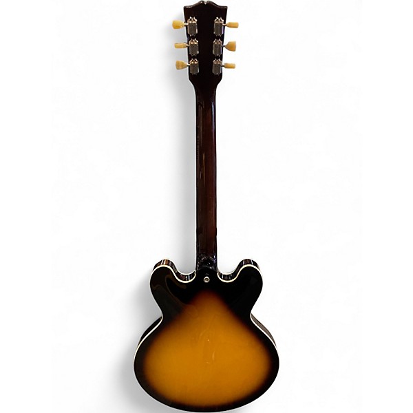 Used Gibson ES345 2 Color Sunburst Hollow Body Electric Guitar