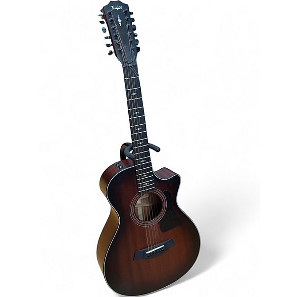 Used Taylor 362ce  Brown 12 String Acoustic Electric Guitar