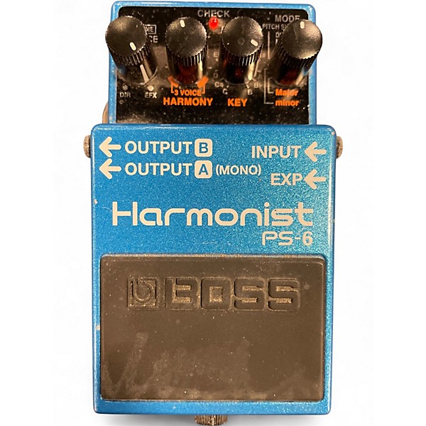 Used BOSS PS6 Harmonist Effect Pedal