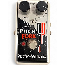 Used Electro-Harmonix Pitch Fork Polyphonic Pitch Shifting Effect Pedal