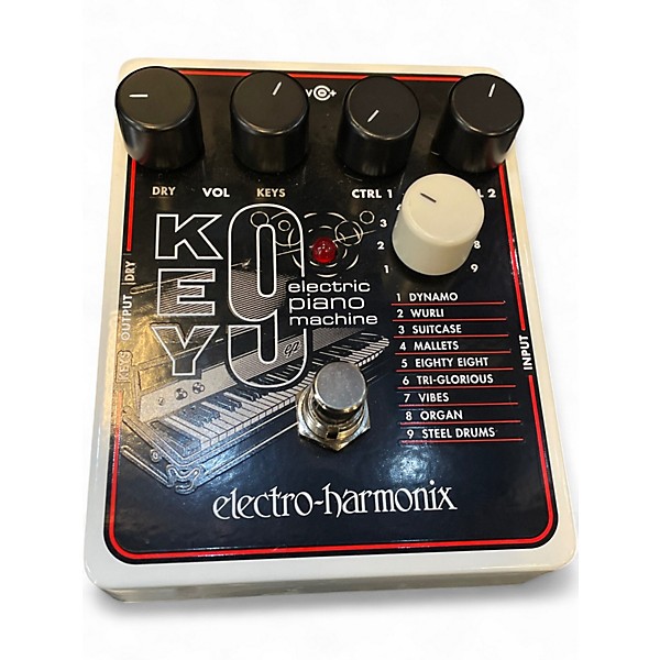 Used Electro-Harmonix Key9 Electric Piano Machine Effect Pedal