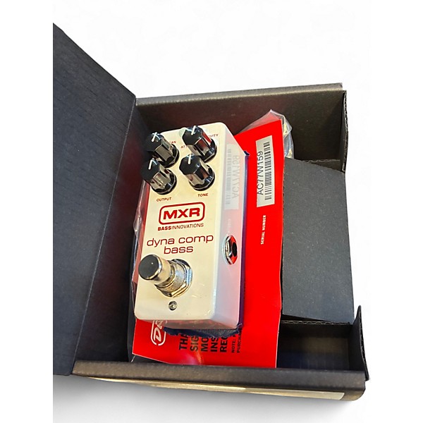 Used MXR M282 Bass Dyna Comp Mini Bass Effect Pedal