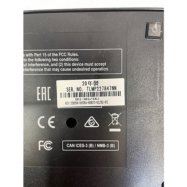 Used 2023 Pioneer DJ DDJSB3 DJ Controller