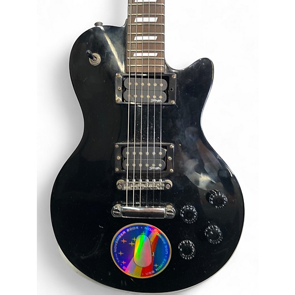 Used Stagg L-400 Black Solid Body Electric Guitar