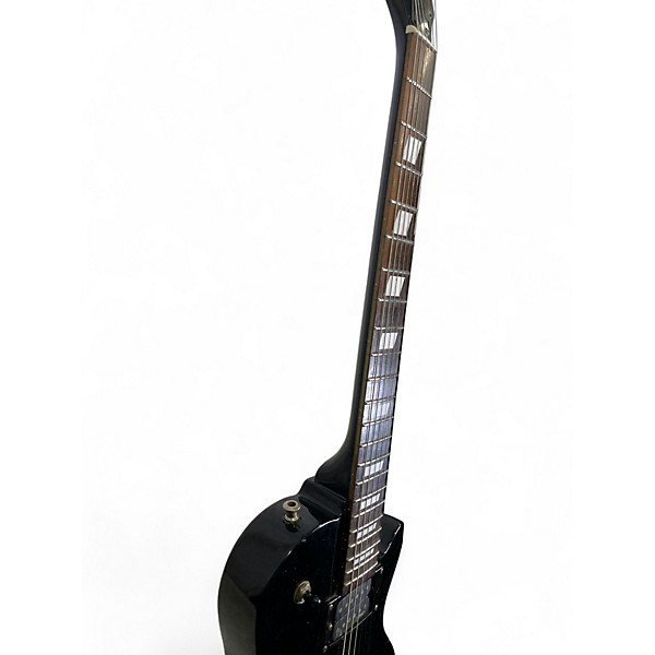 Used Stagg L-400 Black Solid Body Electric Guitar