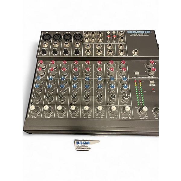 Used Mackie MICRO SERIES 1202 Powered Mixer