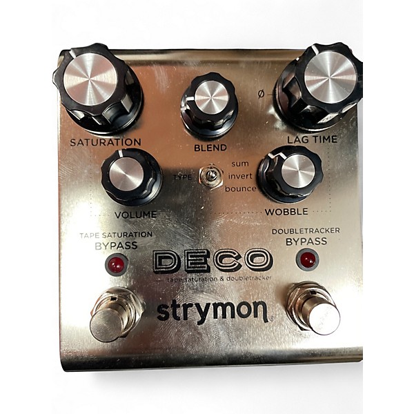 Used Strymon Deco Tape Saturation and Doubletracker Delay Effect Pedal