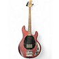 Used Sterling by Music Man Ray4 Crimson Red Trans Electric Bass Guitar thumbnail