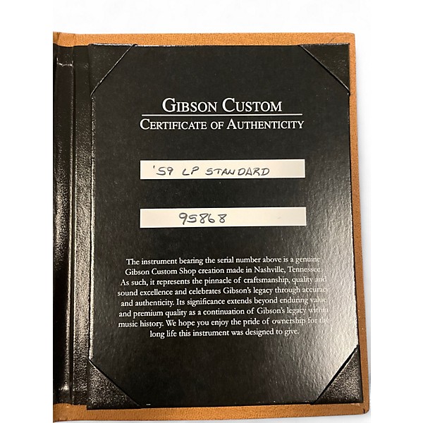 Used Gibson les paul standard S9 reissue vos dirty lemon Solid Body Electric Guitar