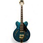 Used Gretsch Guitars CAT CB 3PU Blue Hollow Body Electric Guitar