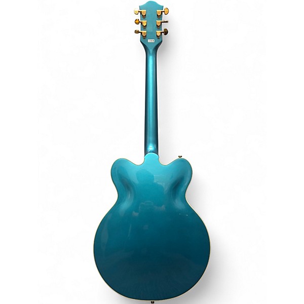 Used Gretsch Guitars CAT CB 3PU Blue Hollow Body Electric Guitar