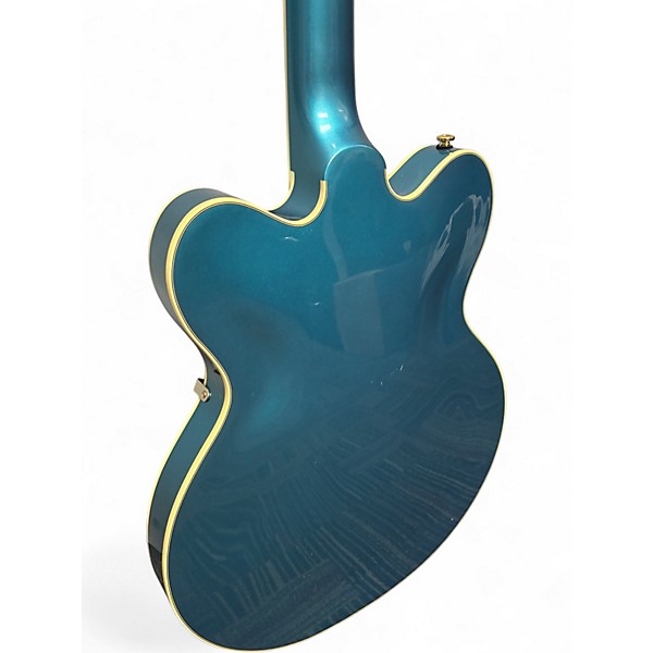 Used Gretsch Guitars CAT CB 3PU Blue Hollow Body Electric Guitar