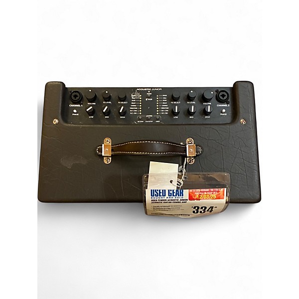 Used Fender Acoustic Junior 100W 1x8 Acoustic Guitar Combo Amp