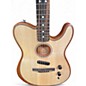 Used Fender American Acoustasonic Telecaster Natural Acoustic Electric Guitar