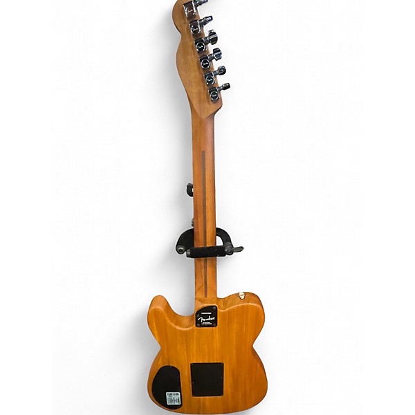 Used Fender American Acoustasonic Telecaster Natural Acoustic Electric Guitar