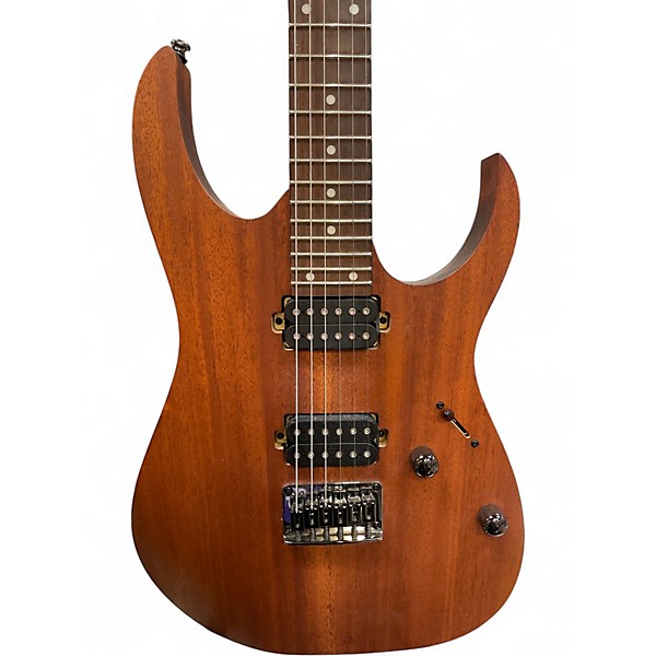 Used Ibanez RG421 Brown Solid Body Electric Guitar