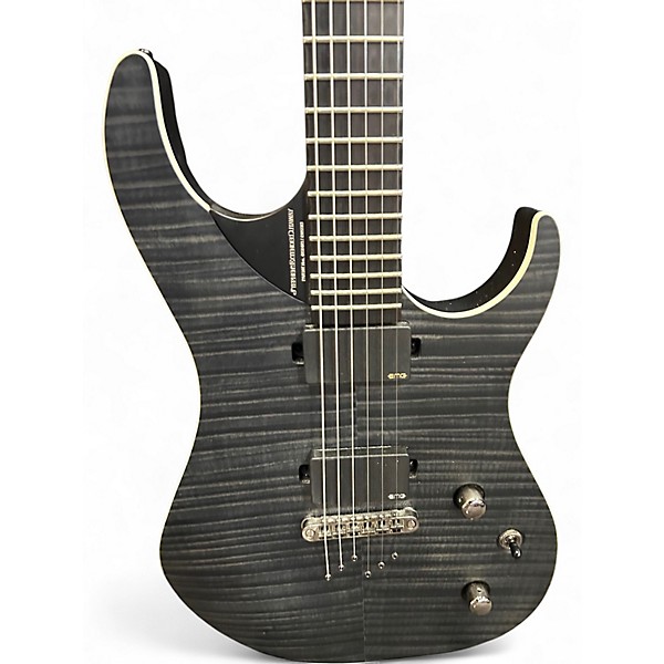 Used Washburn PX610 Trans Black Solid Body Electric Guitar