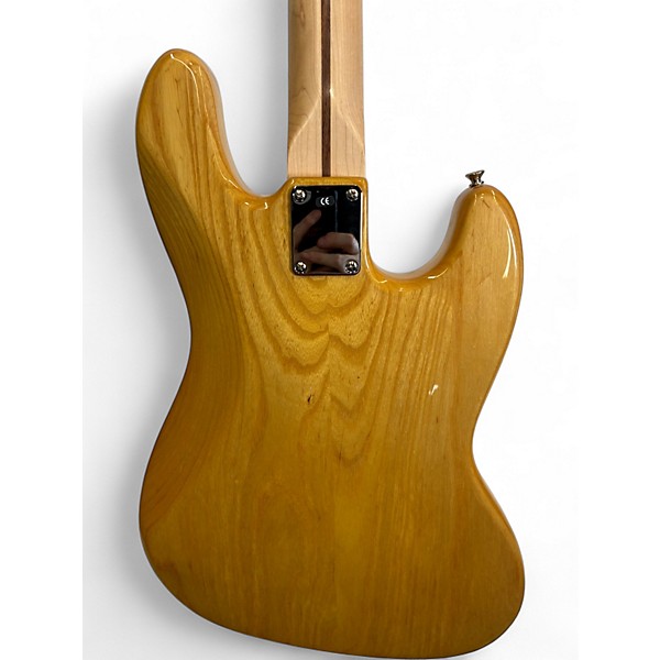 Used 2004 Fender Standard Jazz Bass Natural Electric Bass Guitar
