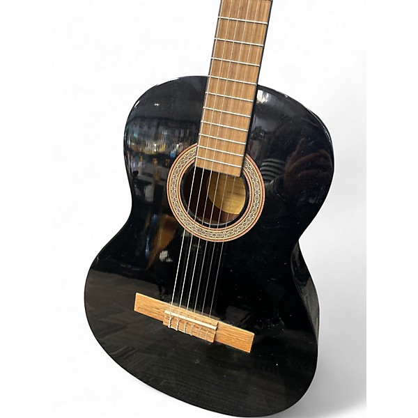 Used Lucero LC100 Black Acoustic Guitar
