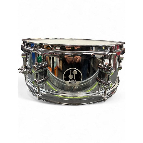 Used SONOR 12X5 Martini Chrome Silver Drum