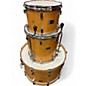 Used Pork Pie 3 Piece Little Squealer 3 Piece Natural Drum Kit thumbnail