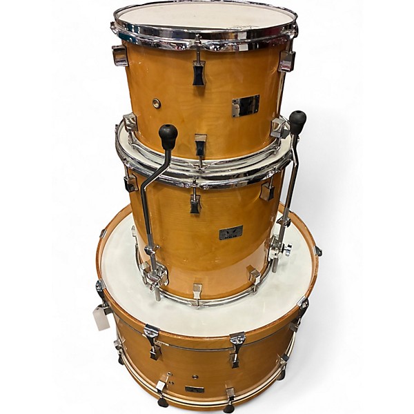 Used Pork Pie 3 Piece Little Squealer 3 Piece Natural Drum Kit