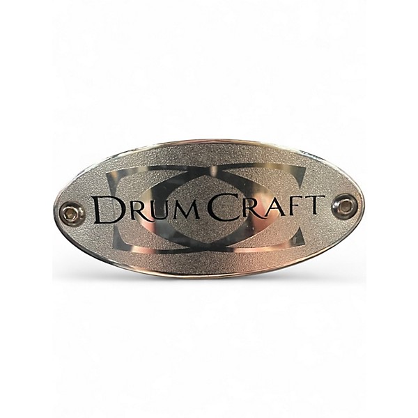 Used DrumCraft 5.5X14 Maple Matte White Drum