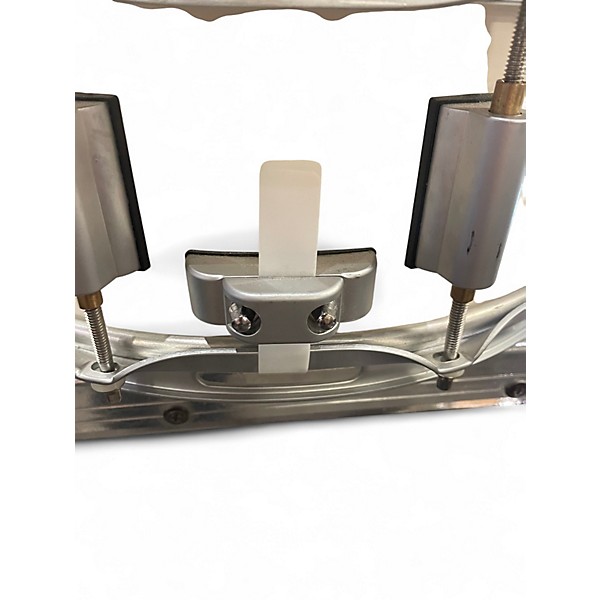 Used DrumCraft 5.5X14 Maple Matte White Drum