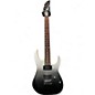 Used Ibanez RG421 Black and Silver Solid Body Electric Guitar thumbnail