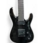 Used Jackson JS22-7 Dinky 7 String Black Solid Body Electric Guitar