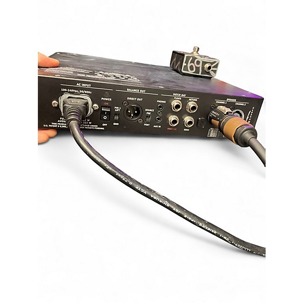 Used Gallien-Krueger FUSION 1200S Bass Amp Head