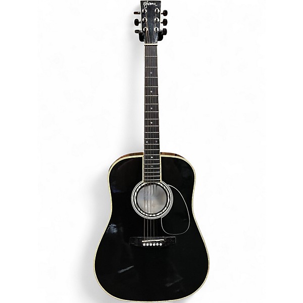 Used Elezan AMERICAN LEGACY Black Acoustic Electric Guitar