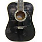 Used Elezan AMERICAN LEGACY Black Acoustic Electric Guitar