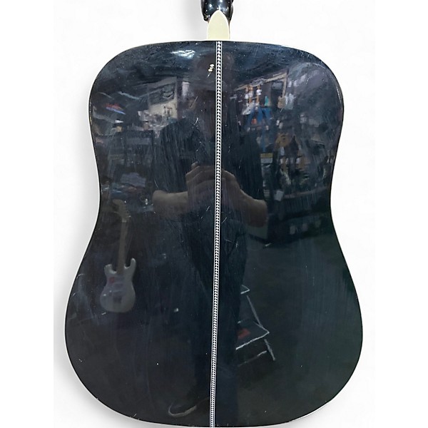 Used Elezan AMERICAN LEGACY Black Acoustic Electric Guitar