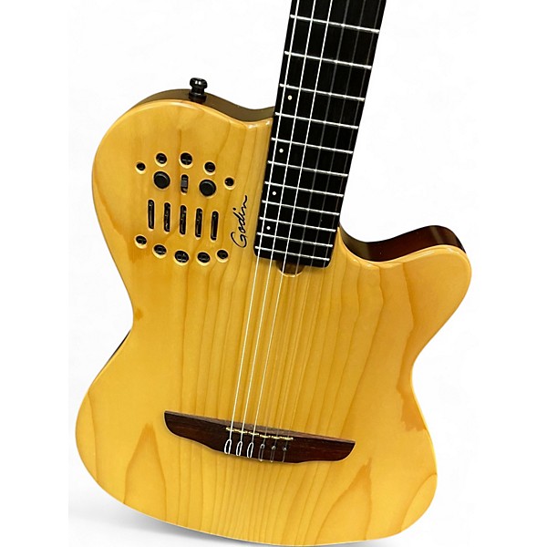 Used Godin ACS SLIM SA Multiac Natural Classical Acoustic Electric Guitar