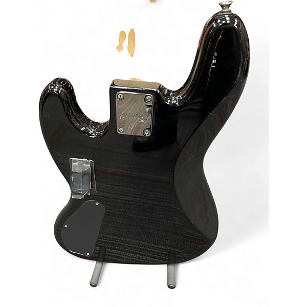 Used Squier Contemporary Active Jazz Bass V Black Electric Bass Guitar