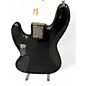 Used Squier Contemporary Active Jazz Bass V Black Electric Bass Guitar