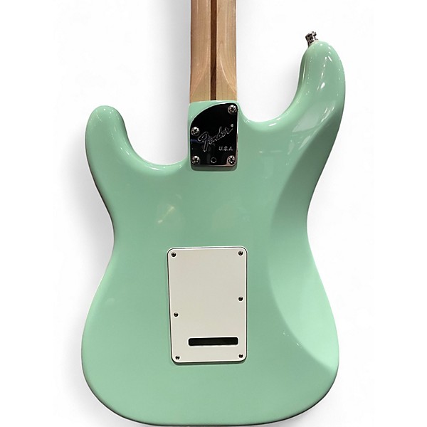 Used Fender Artist Series Jeff Beck Stratocaster Surf Green Solid Body Electric Guitar