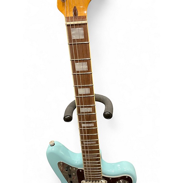 Used Squier CLASSIC VIBE 70S JAGUAR Daphne Blue Solid Body Electric Guitar