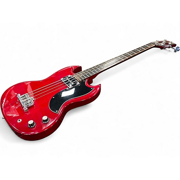 Used Epiphone SG E1 Cherry Electric Bass Guitar