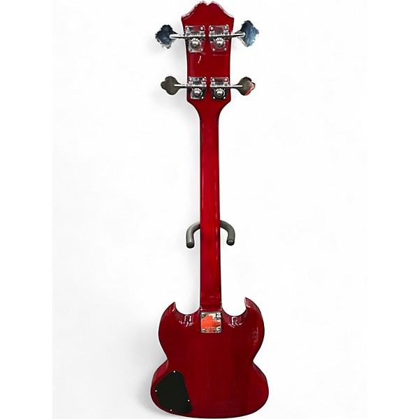 Used Epiphone SG E1 Cherry Electric Bass Guitar