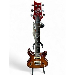 Used PRS SE Custom 22 Semi-Hollowbody quilted cherry sunburst Hollow Body Electric Guitar