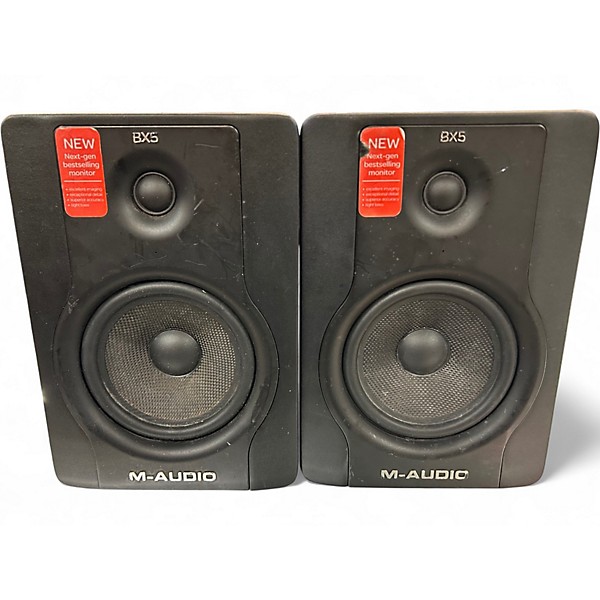 Used M-Audio BX5 D2 Pair Powered Monitor