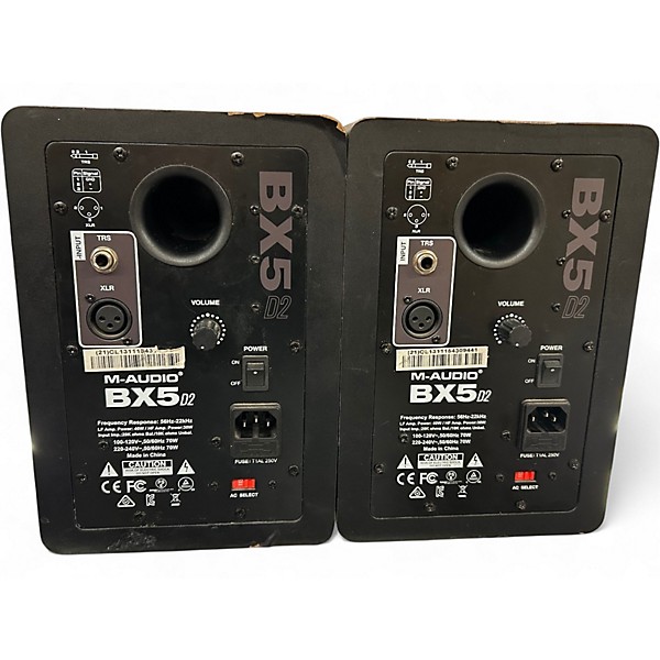 Used M-Audio BX5 D2 Pair Powered Monitor