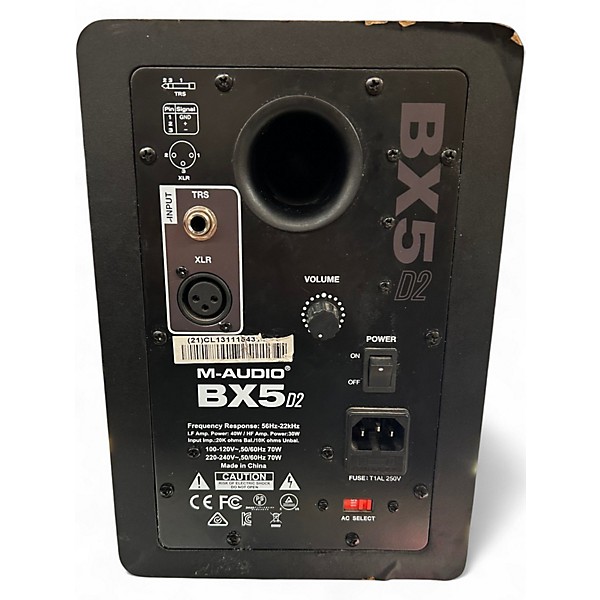 Used M-Audio BX5 D2 Pair Powered Monitor