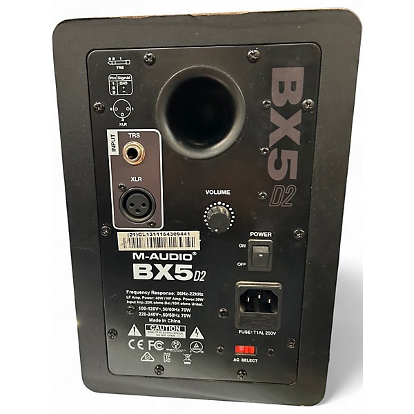 Used M-Audio BX5 D2 Pair Powered Monitor